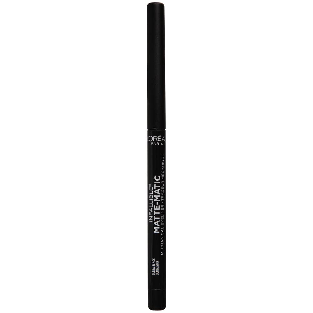L'Oreal Paris Infallible Matte-Matic Mechanical Eyeliner, Ultra Black, 0.01 oz.