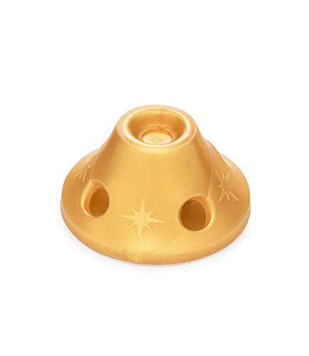 Spoolies Hair Curlers - Jumbo Size, 15 Count with Mesh Bag Gift! (Gold Edition)
