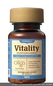 Melaleuca Multivitamin & Mineral Supplement for Men, Powered by Oligo (60 Tablets) Vitality Mens MultiVitamin Supports Energy & Overall Health