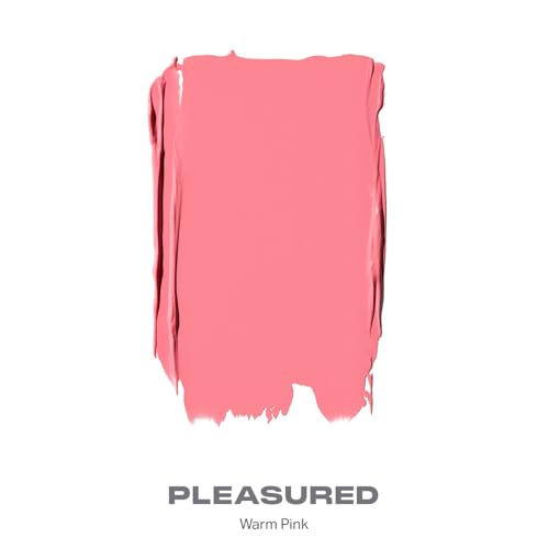 Morphe Huephoric Rush 3-in-1 Silk Cream Blush - Cream-to-Matte Buildable Blush for Cheeks - Primes, Hydrates & Blurs Skin for a Supple-Matte Finish - Pleasured (0.28 Ounce)