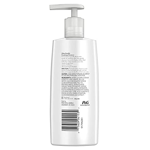 Olay Gentle Clean Foaming Cleanser, 6.7 Ounce (Pack of 3)