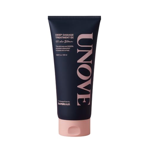UNOVE Deep Damage Treatment Ex 320 ml/10.82fl.oz | Premium Nourishing Hair Mask | Conditioner for Dry Frizzy Damaged Hair with Keratin-PF | Strengthening & Hydrating