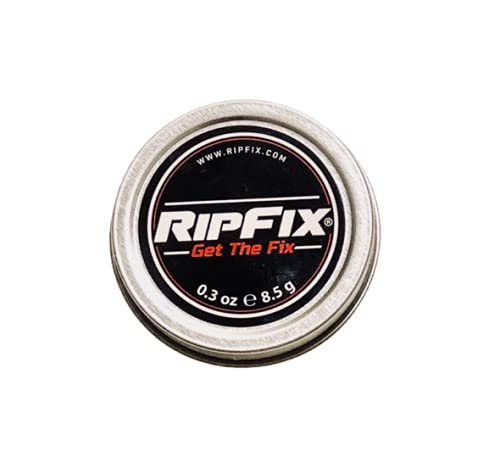 RipFix Hand Tear Repair - Rip Fix Stopper Balm for Gymnastics - Climbers Hand Balm - Wod Callus Hand Care - Climbing Hand Repair Balm Cream - Treatment for Cracked or Ripped Hands 0.3 oz - Pack of 6