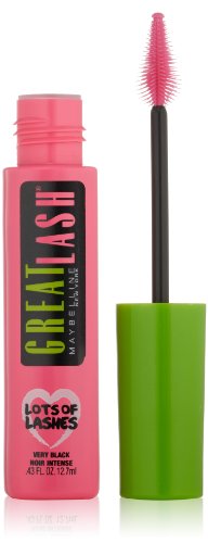 Maybelline New York Lots of Lashes Washable Mascara, Very Black