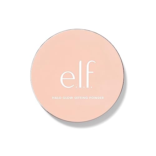 e.l.f. Halo Glow Soft Focus Setting Powder, Silky Setting Powder For Creating Soft Glow Without Shine, Smooths Pores & Lines, Medium
