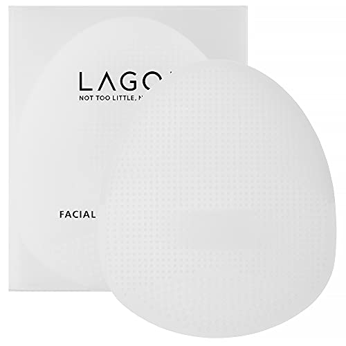 LAGOM Cellup Facial Cleansing Brush Medical-Grade Biocompatible Soft Silicone Pore Bristle Irritation-Free Deep Cleaning Gentle Face Wash Massage for Sensitive Dry Oily All Skin