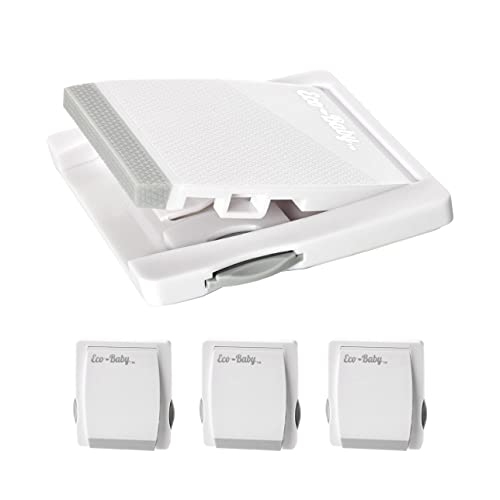 Eco-Baby Sliding Door Lock, 4 Pack Child Proof Safety Window Locks for Glass Doors