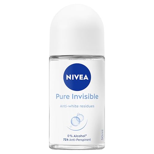 Nivea Pure Invisible 48h Antiperspirant Roll-on Deodorant 50ml 1.7 Oz