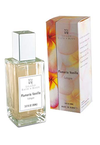 Island Bath & Body Plumeria Vanilla Cologne 3oz