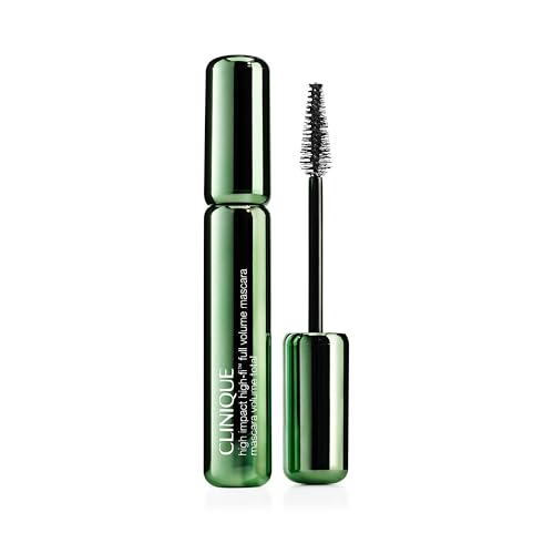 Clinique High Impact High-Fi Full Volume Water-Resistant Mascara | Volumizing, Non-Clumping, Smudge-Proof + Safe For Sensitive Eyes, Black