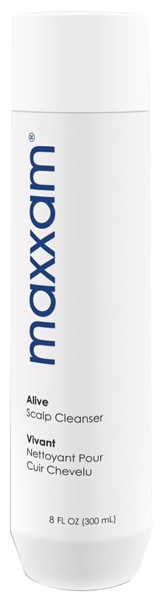 Maxxam Alive Cleansing Shampoo for Hair Growth and Scalp Care, Fermented Rice Shampoo for Clean and Youthful Hair