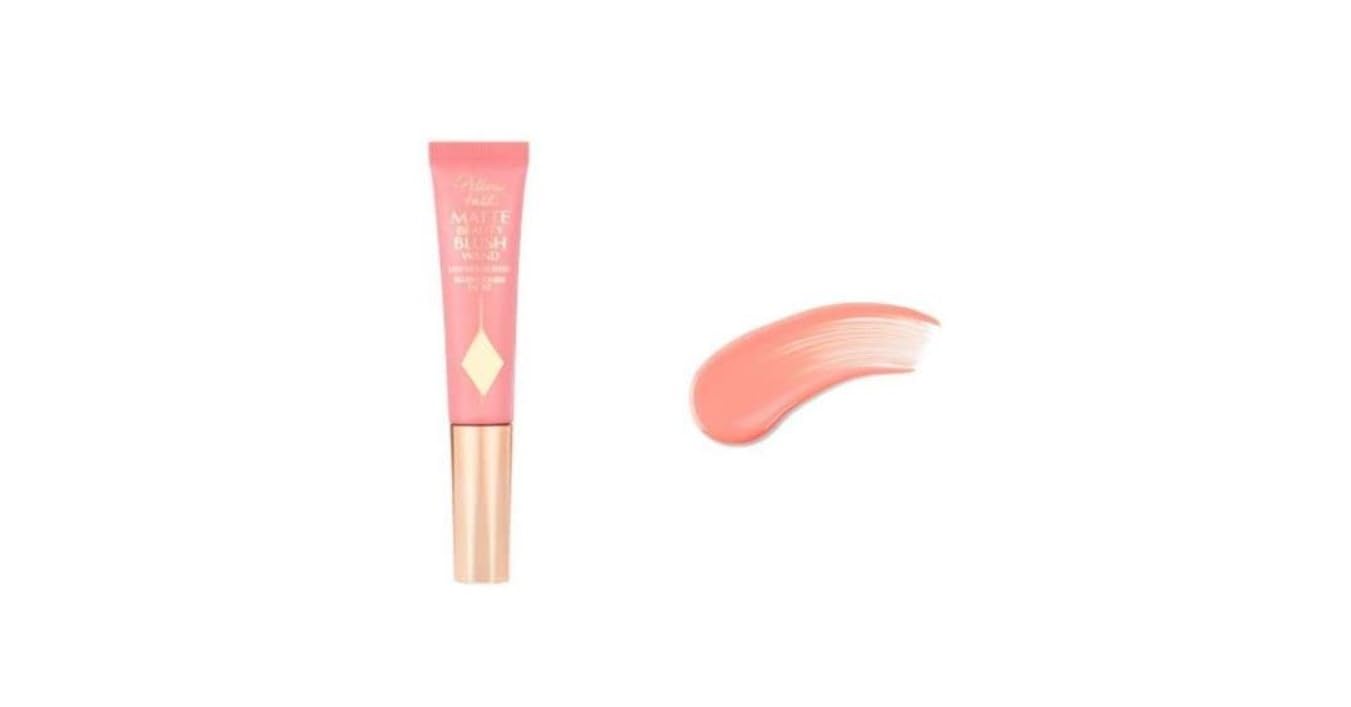 CHARLOTTE'S NEW! PILLOW TALK MATTE BEAUTY BLUSH WAND PINK POP