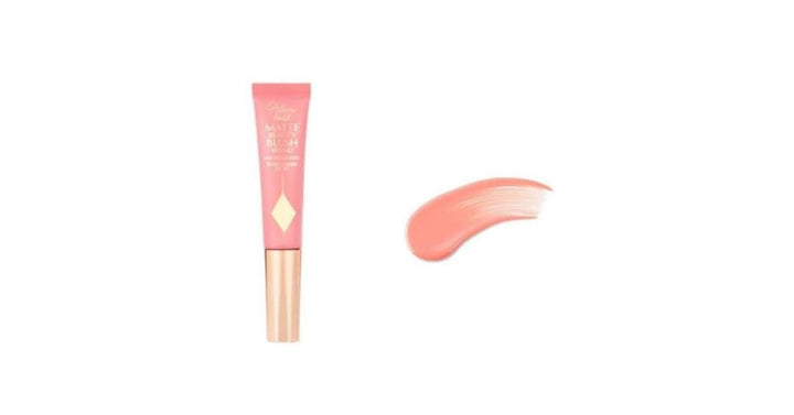CHARLOTTE'S NEW! PILLOW TALK MATTE BEAUTY BLUSH WAND PINK POP