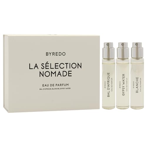 Byredo La Selection Nomade set for Unisex 3Pc Mini Gift: Bal d'Afrique, Blanche, Gypsy EDPs