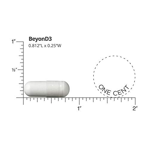 Dr. Whitaker's BeyonD3 - Vitamin D3 Supplement 5,000 IU Plus Boron, Vitamin K2, Magnesium & Zinc - Supports Immune Health, Calcium Metabolism & Bone Mineralization (30 Capsules)