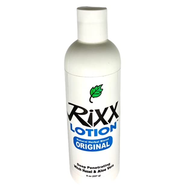 Rixx Lotion, Natural Herbal Lotion, Witch Hazel & Aloe Vera, 8 oz (227 g)