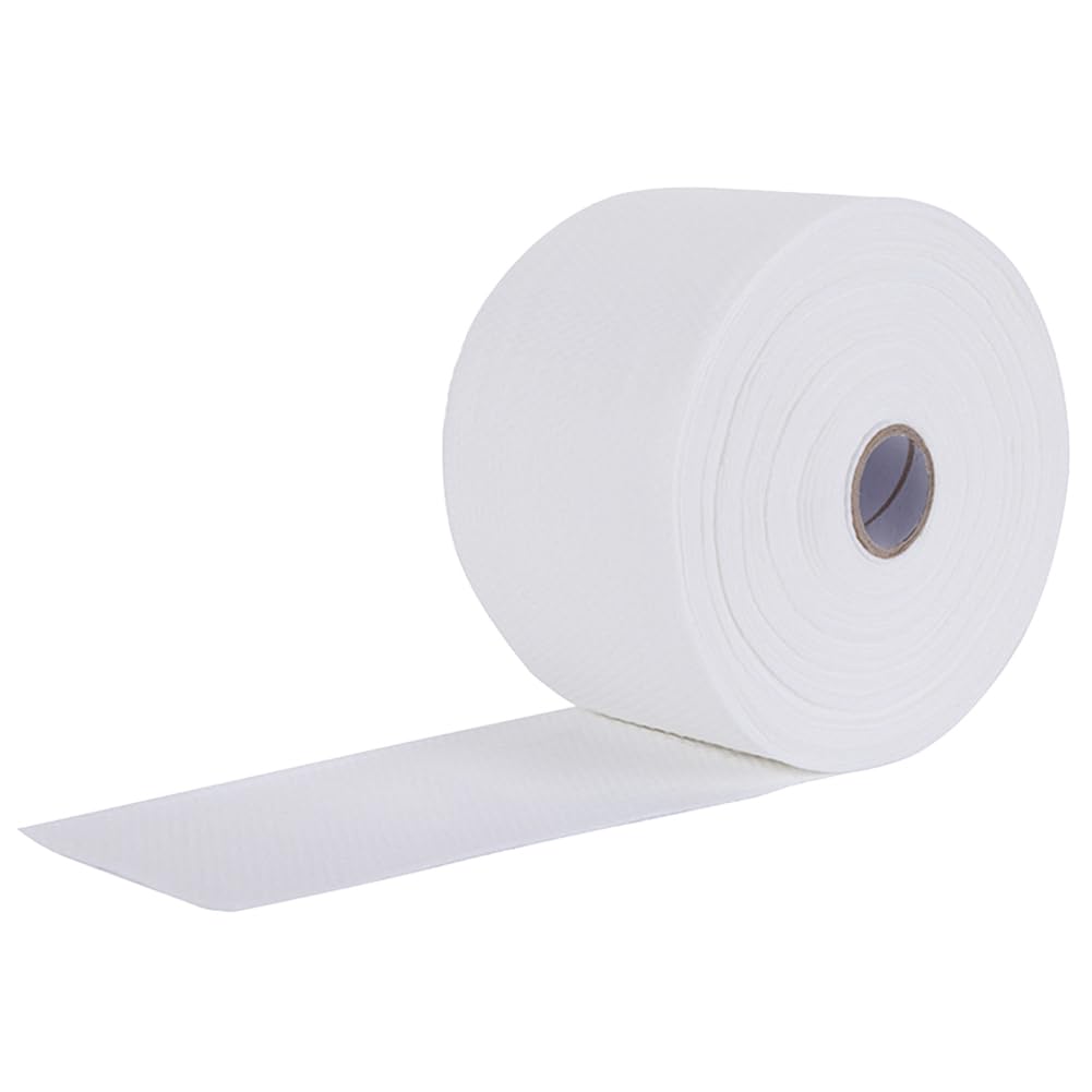 1 Roll White Non-woven Fabric Disposable Face Towel Soft Facial Towelette Makeup Remover Wet Dry Wipes Thick Comfortable Cotton Cosmetic Pads