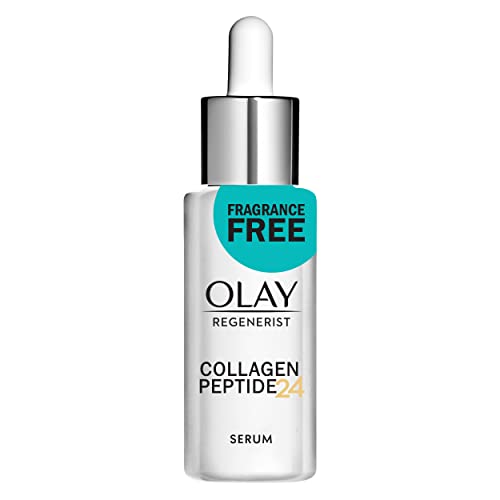 Olay Collagen Peptide Visibly Firming Serum, Fragrance-Free, 1.3 FL OZ (40 mL)