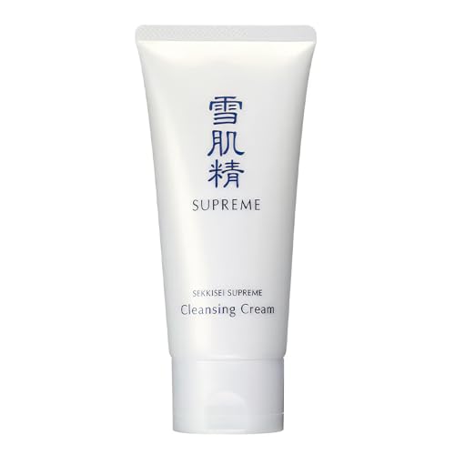 SEKKISEI Supreme Cleansing Cream, Gentle Hydrating Facial Cleanser, 5 Ounce