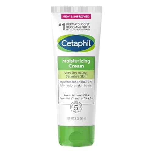 Cetaphil, Moisturizing Cream, Fragrance Free, 3 oz (85 g)