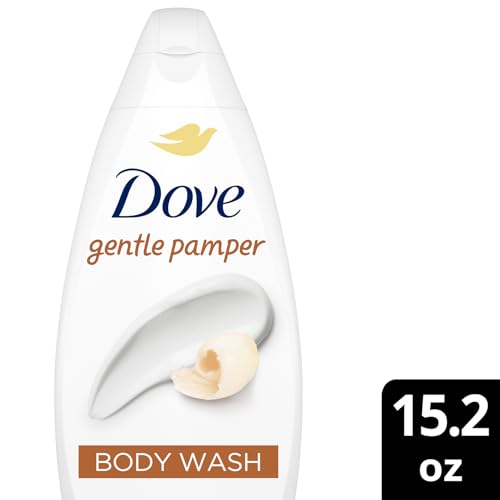 Dove Body Wash, Gentle Pamper 3-Pack – Soothing Moisturizing Cleanser for Soft Skin, 15.22 Oz Ea