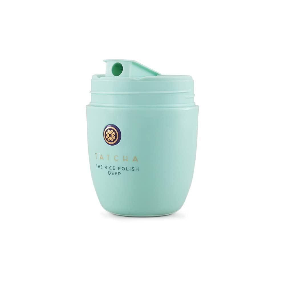 Tatcha The Rice Polish Deep: Daily Non-Abrasive Exfoliator with Papaya Extract for Oily and Acne-Prone Skin, 60 grams | 2.1 oz