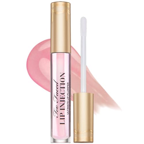 Too Faced Lip Injection Plumping Lip Gloss | Volumizing, Vitamin E + Avocado Oil, 0.14 fl. oz.