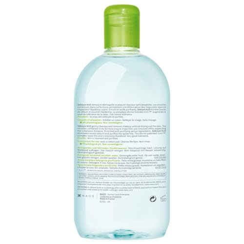 Bioderma - Sébium H2O - Micellar Water - Cleansing and Make-Up Removing - for Combination to Oily Skin