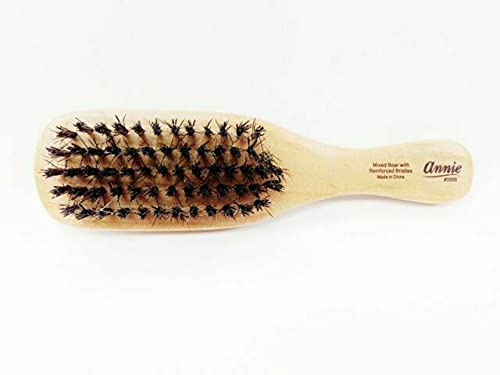 Annie Mini Wave Brush Bulk, Hard Bristles, 24 Count