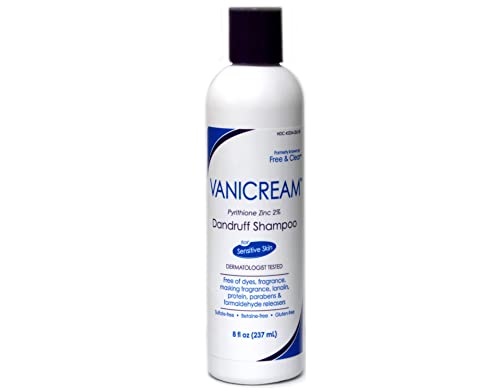 Vanicream Medicated Anti-Dandruff Shampoo, 8 fl oz Each (Pack of 2)