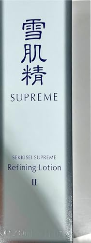 SEKKISEI Supreme Refining Lotion II, Deeply Moisturizing Face Cream, 7.8 Ounce