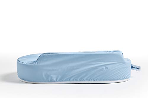 My Brest Friend Original Nursing Pillow Cover - Slipcovers For Baby - Vinyl, Adjustable Fit, Easy Care, Durable - Original Nursing Pillow Not Included, Blue