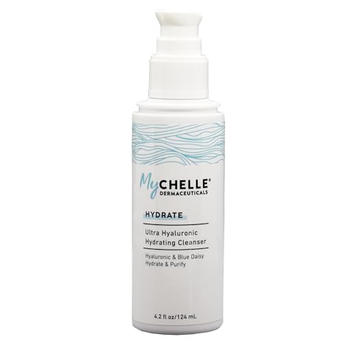 MyCHELLE Ultra Hyaluronic Hydrating Cleanser, Gentle Cleanser, 4.2 fl Oz.