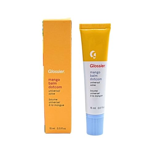 Glossier Balm Dotcom Lip Balm and Skin Salve - Mango - Sheer Peach Rose