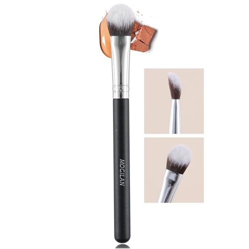 MOGILAN Concealer Brush Under Eye Kitten Paw Makeup Brush Soft Synthetic Bristles for Liquid Cream Powder Eye Concealer Eyeshadow Blending,Covers Blemishes,Imperfections & Dark Circles Face Brush 273