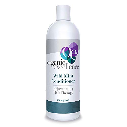 Organic Excellence Wild Mint Conditioner, 16 Fluid Ounce