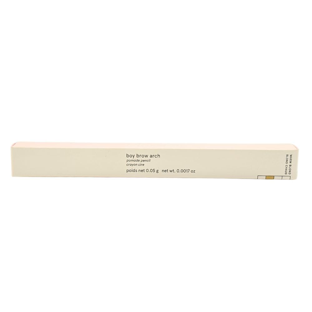 Glossier Boy Brow Arch 2-in-1 Longwear Pomade Eyebrow Pencil Warm Blond