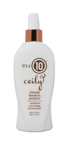 It's A 10 Haircare Coily Collection Miracle Leave-In 10 Ounce, Yellow
