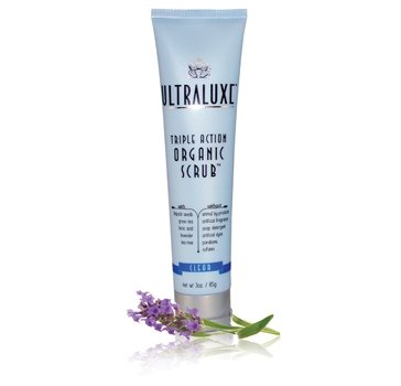 UltraLuxe Triple Action Organic Scrub-Clear 85g