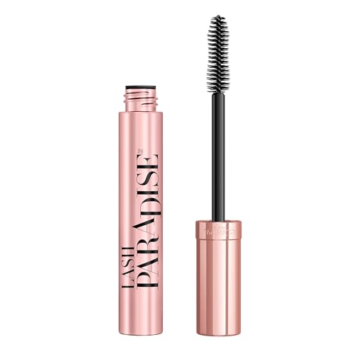 L'Oreal Paris Makeup Voluminous Lash Paradise Mascara, Voluptuous Volume, Intense Length, Feathery Soft Full Lashes, No Flaking, No Smudging, No Clumping, Mystic Black, 0.28 Fl Oz (Pack of 1)