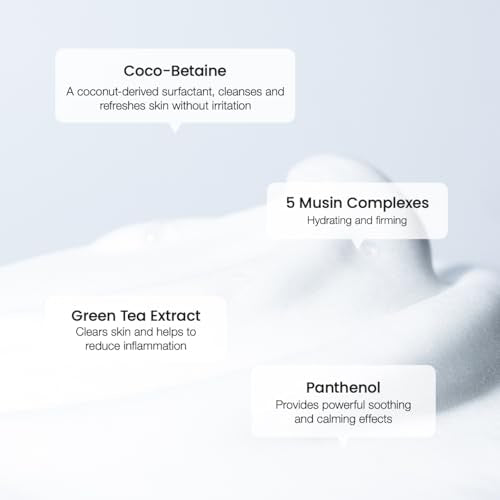 BIODANCE Soothing Barrier Cleansing Foam, Micro Bubble Foam, Gentle & Mild Face Cleanser | 4.06 fl.oz, 120ml