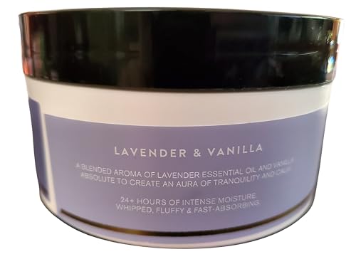 Bath and Body Works Lavender Vanilla Aromatherapy Body Butter 6.5 Ounces