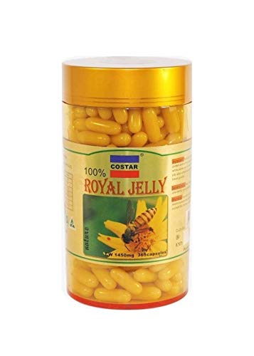 Costar Royal Jelly Supplement 1450mg – 365 Capsules – Rich in Nutrients for Vitality and Well-being – Made in Australia