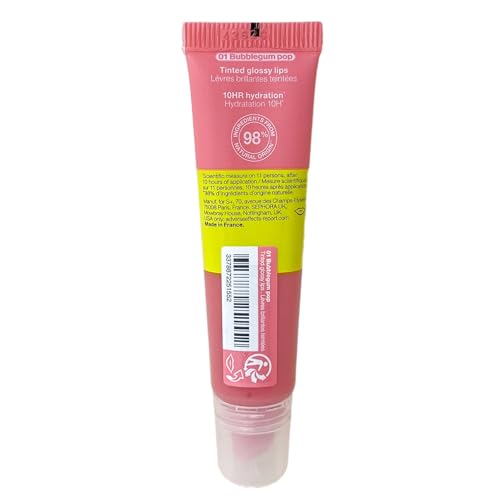 Sephora Collection Glaze Balm- 01 Bubblegum Pop - 15 mL / 0.5 fl oz