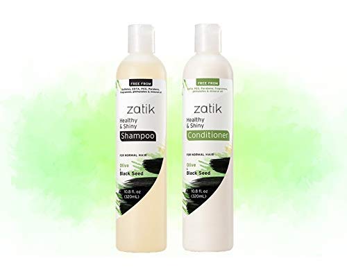 Zatik Beauty Essentials Olive Black Seed Shampoo 10.8 Fl. Oz.