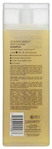 Giovanni Deep Cleanse Shampoo Golden Wheat - 8.5 fl oz