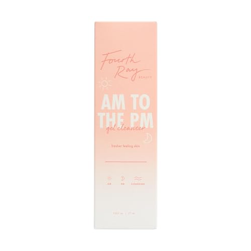 ColourPop AM to the PM Gel Face Cleanser - Gentle Daily Face Wash with Lychee, Lotus & Jojoba for All Skin Types - Calms & Moisturizes Skin Without Over-Drying (5.8 Fl Oz)