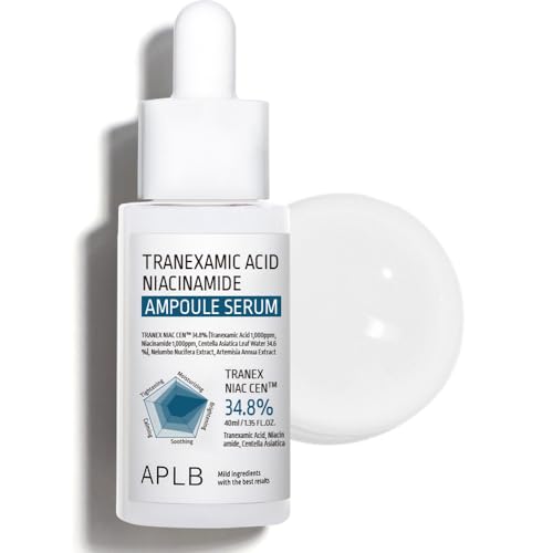 APLB Tranexamic Acid Niacinamide Ampoule Serum | TRANEX NIAC CEN™ 34.8% 1.35 FL.OZ/Korean Skincare, Blemish care, Dark spot, Helps with skin discoloration