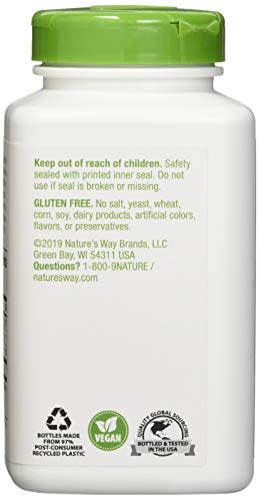 Nature's Way Nature's Way Premium Herbal Ginger Root, 1,100 Mg Per Serving, 240 Vcaps, 240 Count (Pack of 12)