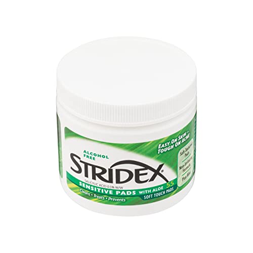 Stridex Daily Care Acne Pads with Aloe Sensitive Skin - 55 ct